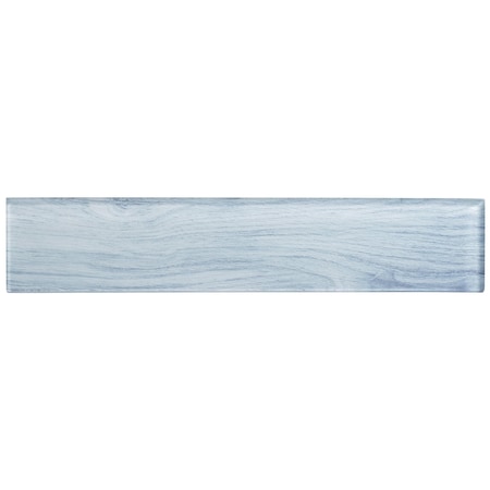 Andova Tiles Gudov 3 in. x 14 in. Glass Wood Look Subway Tile SAM-ANDGUD186